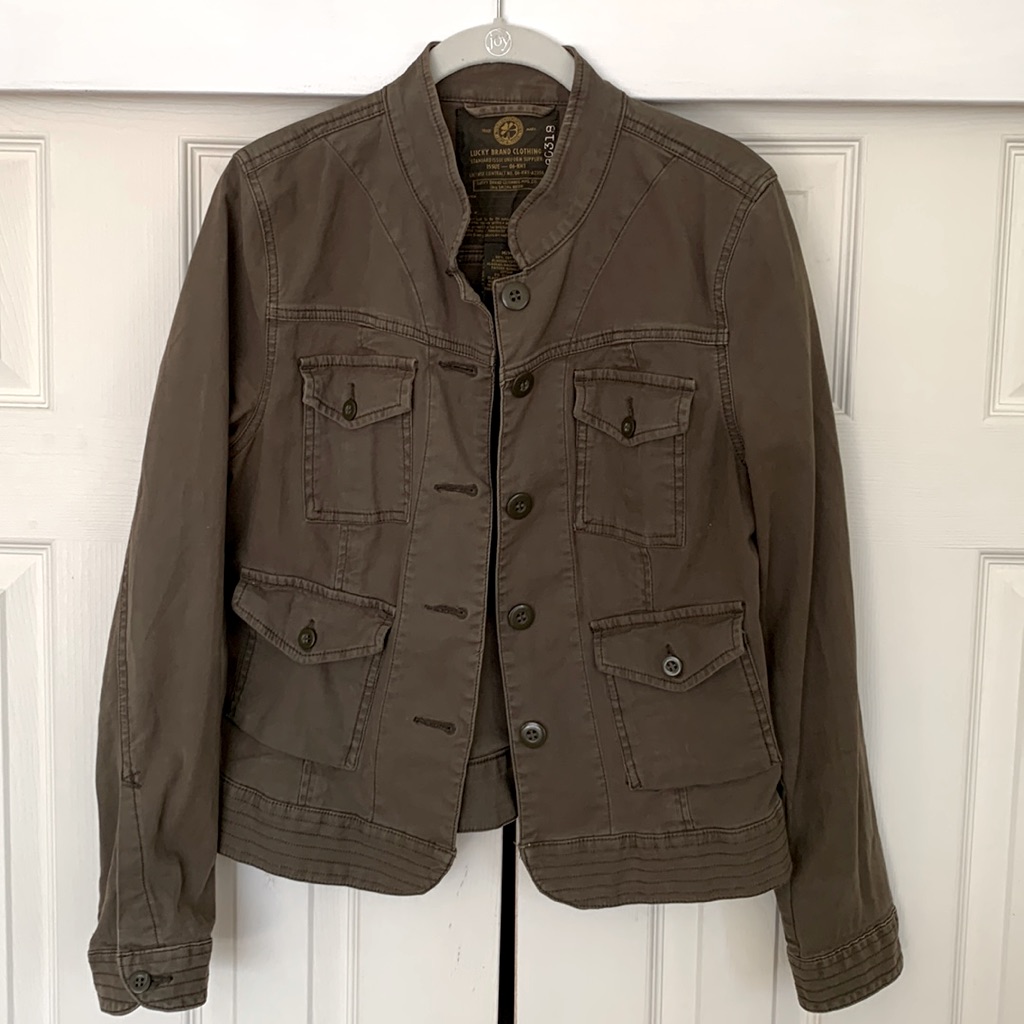 Lucky Brand Army Jacket Size Medium Lucky Brand Army Jacket Size Medium